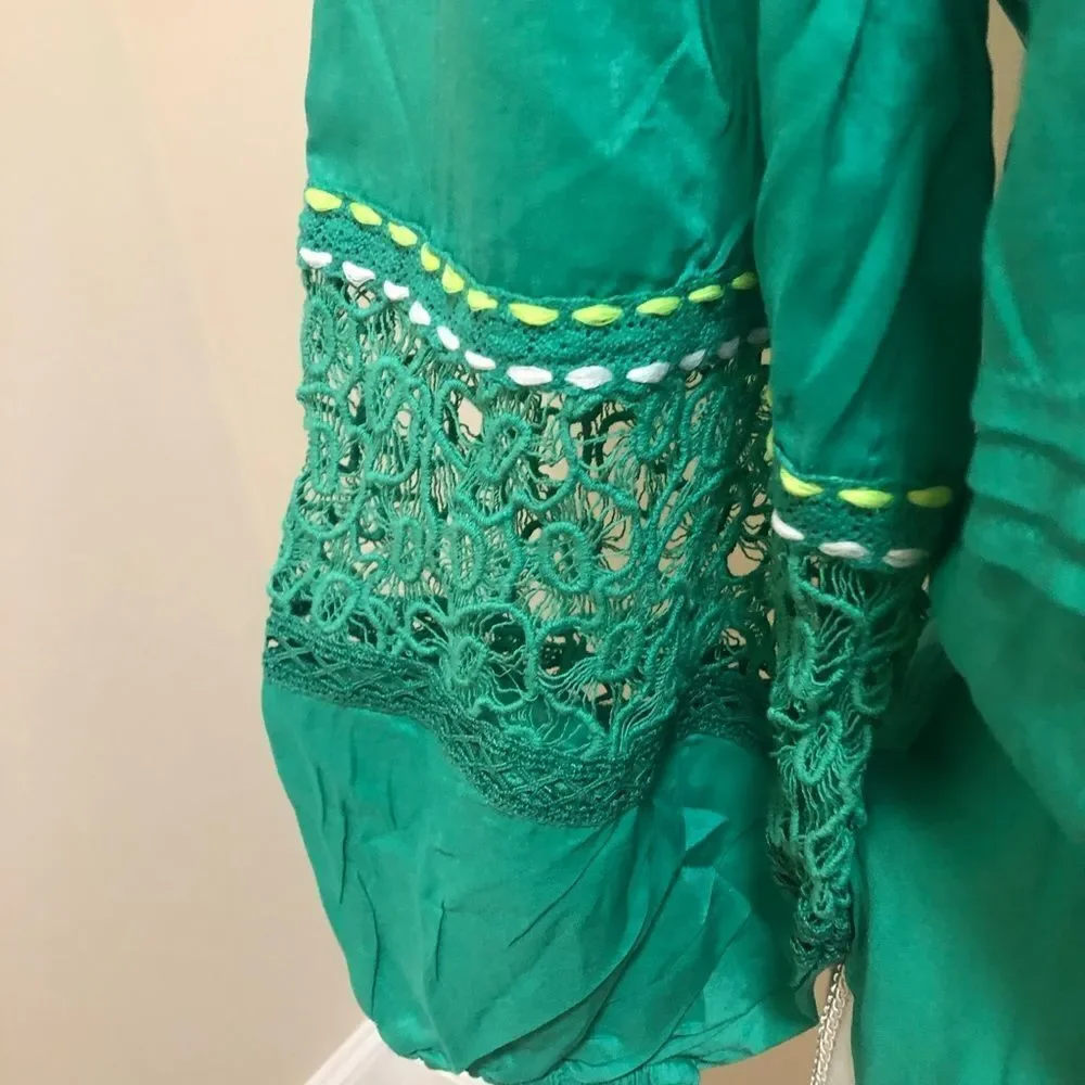 NWT Anthropologie Bl^nk London Blouse  size XS